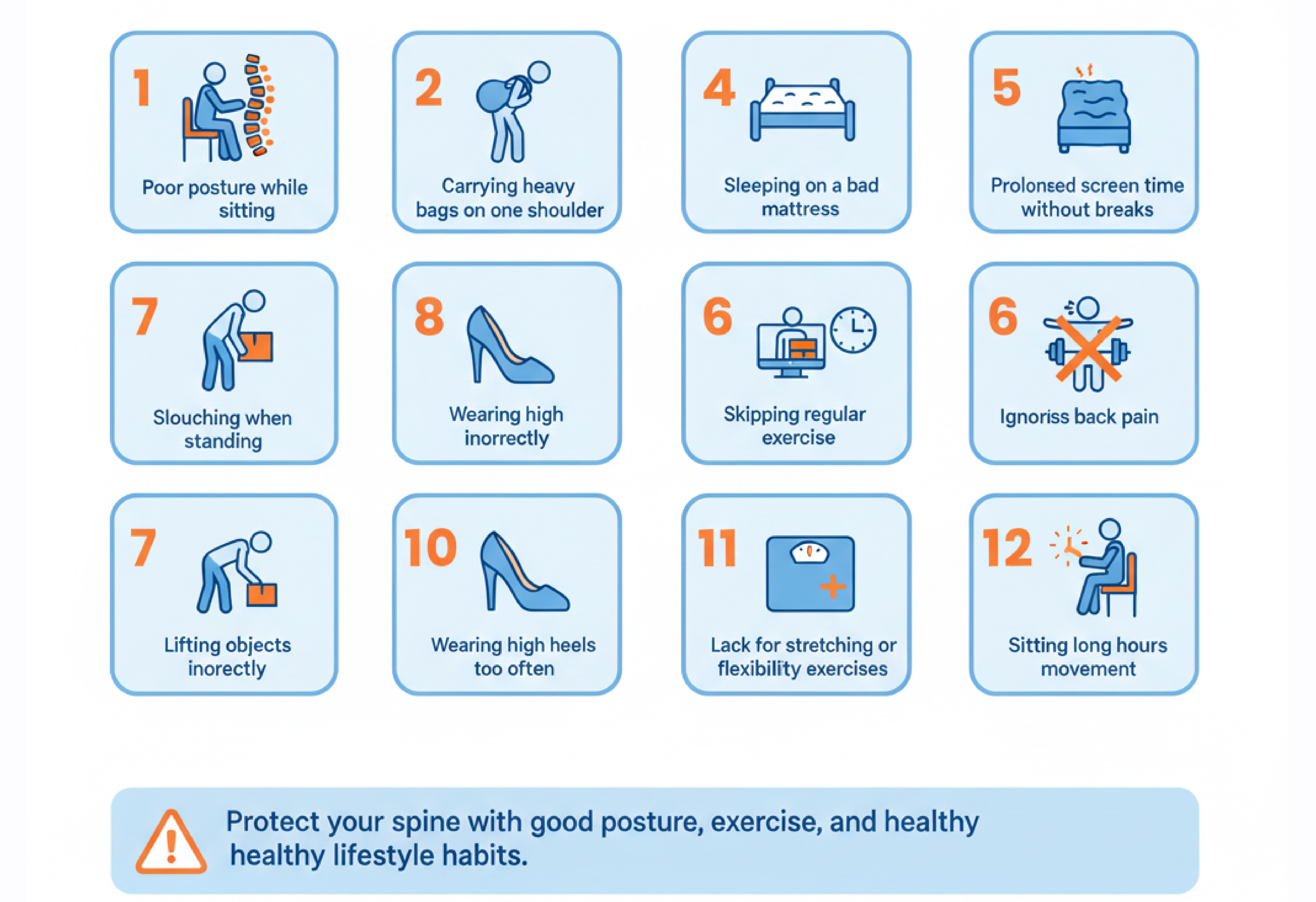 Everyday Habits That Damage Your Spine
